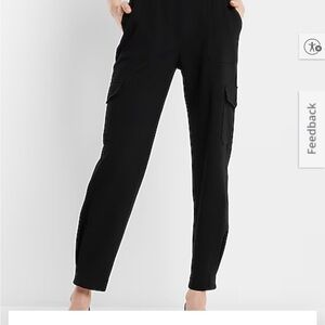 Express Women's Black Straight Leg Pants